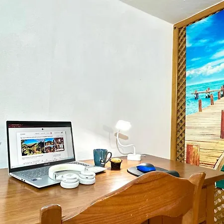 Acogedor Cerca De La Playa, Wifi Lägenhet *